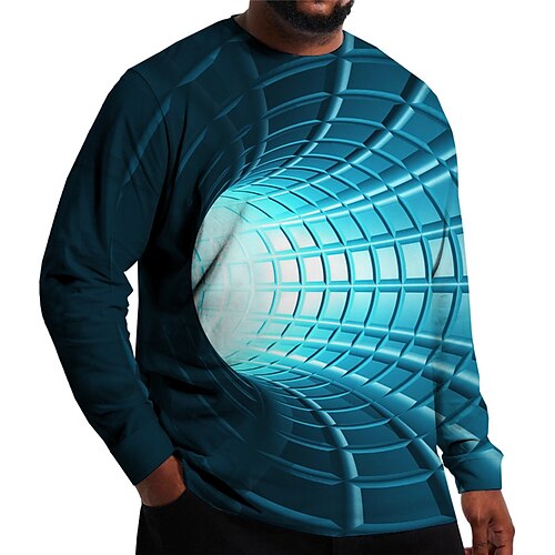 Herre Plusstørrelser T-shirt Stor og høj Grafisk Rund hals Langærmet Forår & Vinter Basale Mode Gade Bekvem Afslappet Sport Toppe
Herre Plusstørrelser T-shirt Stor og høj Grafisk Rund hals Langærmet Forår & Vinter Basale Mode Gade Bekvem Afslappet Sport Toppe