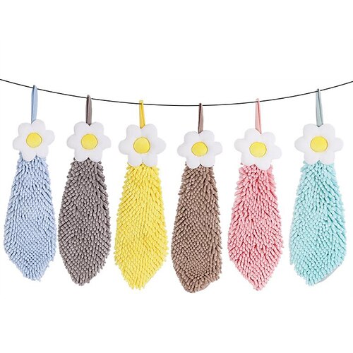 Chenille Hand Towel Ball Sunflower House Cartoon Cute Hanging Can Hang Fast Drying
Chenille Hand Towel Ball Sunflower House Cartoon Cute Hanging Can Hang Fast Drying
