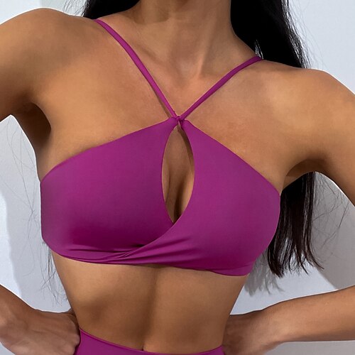 Dame SportsBH'er Medium støtte Udtagelig polstring Trådløs Helfarve Sort Gul Spandex Yoga Fitness Gym Træning God top Sport Sportstøj Åndbart Bekvem Frihed Elastisk Tynd
Dame SportsBH'er Medium støtte Udtagelig polstring Trådløs Helfarve Sort Gul Spandex Yoga Fitness Gym Træning God top Sport Sportstøj Åndbart Bekvem Frihed Elastisk Tynd