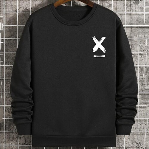 Men's Sweatshirt Black Blue Red Crew Neck Letter Holiday Going out Streetwear Cool Casual Winter Spring Fall Clothing Apparel Hoodies Sweatshirts
Men's Sweatshirt Black Blue Red Crew Neck Letter Holiday Going out Streetwear Cool Casual Winter Spring Fall Clothing Apparel Hoodies Sweatshirts