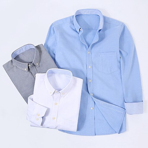 Per uomo Camicie Camicia Oxford Nero Bianco Rosa Manica lunga Liscio Collo ripiegabile Primavera Autunno Matrimonio Esterno Abbigliamento
Per uomo Camicie Camicia Oxford Nero Bianco Rosa Manica lunga Liscio Collo ripiegabile Primavera Autunno Matrimonio Esterno Abbigliamento