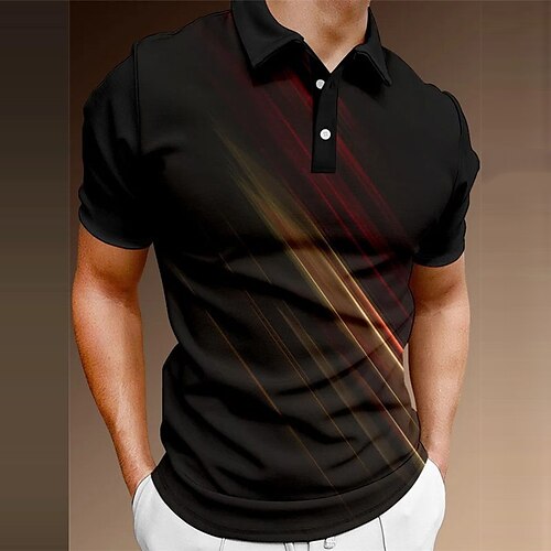 Per uomo POLO Camicia da golf Golf 3D Print Stampe astratte Collo ripiegabile Giallo Esterno Strada Maniche corte Bottone giù Stampa Abbigliamento Di tendenza Originale Informale Morbido
Per uomo POLO Camicia da golf Golf 3D Print Stampe astratte Collo ripiegabile Giallo Esterno Strada Maniche corte Bottone giù Stampa Abbigliamento Di tendenza Originale Informale Morbido