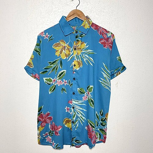 Men's Shirt Coconut Tree Graphic Prints Turndown Blue 3D Print Street Holiday Short Sleeves Button-Down Print Clothing Apparel Tropical Sports Fashion Hawaiian
Men's Shirt Coconut Tree Graphic Prints Turndown Blue 3D Print Street Holiday Short Sleeves Button-Down Print Clothing Apparel Tropical Sports Fashion Hawaiian