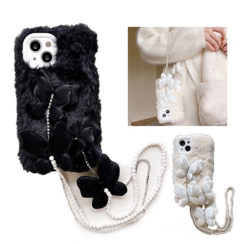 Phone Case For Apple Back Cover iPhone 14 13 12 11 Plus Pro Max Portable Full Body Protective with Phone Strap Butterfly Plush Plush PC
Phone Case For Apple Back Cover iPhone 14 13 12 11 Plus Pro Max Portable Full Body Protective with Phone Strap Butterfly Plush Plush PC