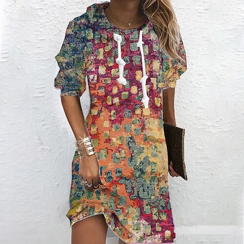 Mujer Vestido con capucha Vestido de cambio Mini vestido Azul Piscina Rojo Manga Larga Graphic Estampado Invierno Otoño Primavera Con Capucha Moda Diario 2022 S M L XL XXL 3XL
Mujer Vestido con capucha Vestido de cambio Mini vestido Azul Piscina Rojo Manga Larga Graphic Estampado Invierno Otoño Primavera Con Capucha Moda Diario 2022 S M L XL XXL 3XL