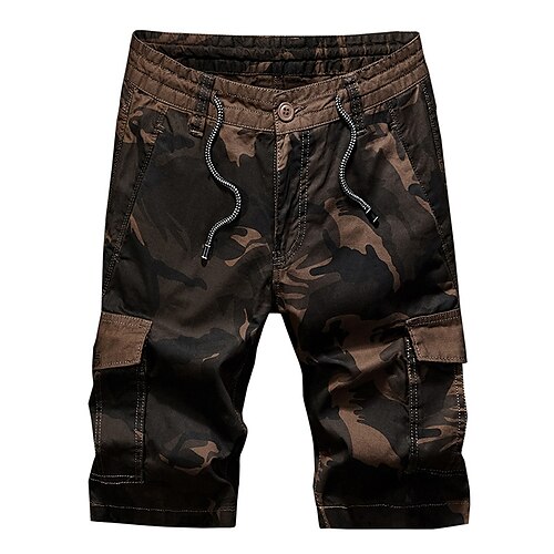 Men's Cargo Shorts Shorts Elastic Waist Multi Pocket Camouflage Comfort Wearable Knee Length Casual Daily Streetwear 100% Cotton Stylish Classic Style ArmyGreen Dark Gray
Men's Cargo Shorts Shorts Elastic Waist Multi Pocket Camouflage Comfort Wearable Knee Length Casual Daily Streetwear 100% Cotton Stylish Classic Style ArmyGreen Dark Gray