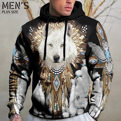Herre Plusstørrelser Pullover hættetrøje sweatshirt Stor og høj Dyr Hætte Langærmet Forår & Vinter Basale Mode Gade Bekvem Dagligdagstøj Ferierejse Toppe
Herre Plusstørrelser Pullover hættetrøje sweatshirt Stor og høj Dyr Hætte Langærmet Forår & Vinter Basale Mode Gade Bekvem Dagligdagstøj Ferierejse Toppe