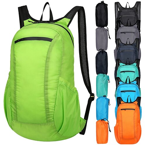 10-20 L Hiking Backpack Lightweight Packable Backpack Daypack Windproof Rain Waterproof Breathable Foldable Lightweight Outdoor Yoga Hunting Fishing Hiking Nylon Lake blue Black Light Green
10-20 L Hiking Backpack Lightweight Packable Backpack Daypack Windproof Rain Waterproof Breathable Foldable Lightweight Outdoor Yoga Hunting Fishing Hiking Nylon Lake blue Black Light Green