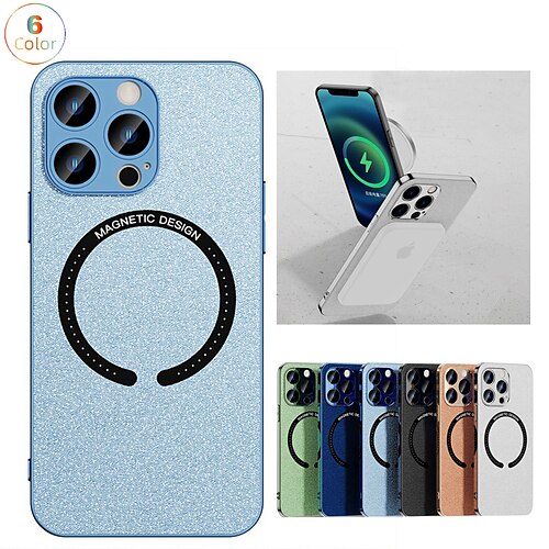 telefon Etui Til Apple Med Magsafe iPhone 14 Pro Max 14 Plus 13 12 11 Pro Max Mini SE Støddæmperramme Belægning Spejl Ensfarvet Glitterskin TPU
telefon Etui Til Apple Med Magsafe iPhone 14 Pro Max 14 Plus 13 12 11 Pro Max Mini SE Støddæmperramme Belægning Spejl Ensfarvet Glitterskin TPU