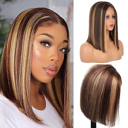 kort lige paryk blandet brun og blond farve bob parykker til kvinder fremhæve mode paryk syntetisk varmebestandig naturligt udseende parykker til daglig festbrug
kort lige paryk blandet brun og blond farve bob parykker til kvinder fremhæve mode paryk syntetisk varmebestandig naturligt udseende parykker til daglig festbrug