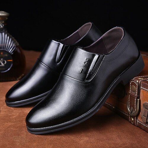 Men's Loafers Slip-Ons Plus Size Casual Classic Daily Office Career PU Black Spring Fall
Men's Loafers Slip-Ons Plus Size Casual Classic Daily Office Career PU Black Spring Fall