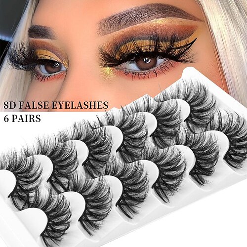 Øyenvipp 12 pcs Vanntett Bærbar Profesjonell Volumisert Bekvem Cosplay Fiber Bryllup Fest Jul Fulle øyevipper Kryssende øyevipper Naturlig lange - Sminke Hverdagssminke Halloweensminke Festsminke
Øyenvipp 12 pcs Vanntett Bærbar Profesjonell Volumisert Bekvem Cosplay Fiber Bryllup Fest Jul Fulle øyevipper Kryssende øyevipper Naturlig lange - Sminke Hverdagssminke Halloweensminke Festsminke