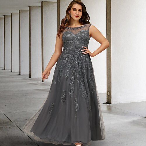 Linea-A Plus Size Curve Abiti per la madre della sposa Elegante Vestito Formale Lungo Senza maniche Con decorazione gioiello Di pizzo con Perline Lustrini Con applique 2023
Linea-A Plus Size Curve Abiti per la madre della sposa Elegante Vestito Formale Lungo Senza maniche Con decorazione gioiello Di pizzo con Perline Lustrini Con applique 2023