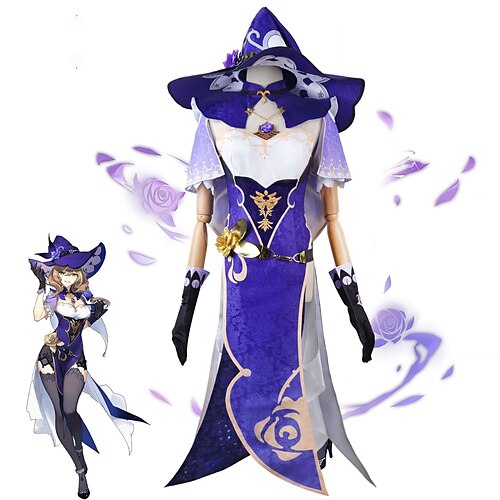 Ispirato da Impatto Genshin Lisa Anime Costumi Cosplay Giapponese Halloween Abiti Cosplay Costume Per Per donna
Ispirato da Impatto Genshin Lisa Anime Costumi Cosplay Giapponese Halloween Abiti Cosplay Costume Per Per donna