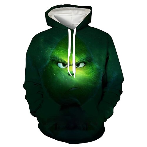 Con animale Grinch Felpa con cappuccio Cartone animato Manga Manga Tasca frontale Grafica Felpa con cappuccio Per Per uomo Per donna Unisex Per adulto Stampa 3D 100% poliestere
Con animale Grinch Felpa con cappuccio Cartone animato Manga Manga Tasca frontale Grafica Felpa con cappuccio Per Per uomo Per donna Unisex Per adulto Stampa 3D 100% poliestere