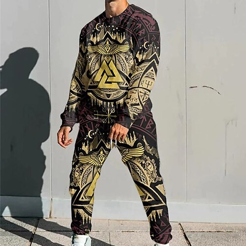 Hombre Tracksuit Sudadera Conjunto de sudaderas con capucha Marrón Cuello Barco Graphic 2 Piezas Estampado Deporte Casual Deportes Impresión 3D Básico Ropa de calle Ropa deportiva Otoño Primavera Ropa
Hombre Tracksuit Sudadera Conjunto de sudaderas con capucha Marrón Cuello Barco Graphic 2 Piezas Estampado Deporte Casual Deportes Impresión 3D Básico Ropa de calle Ropa deportiva Otoño Primavera Ropa