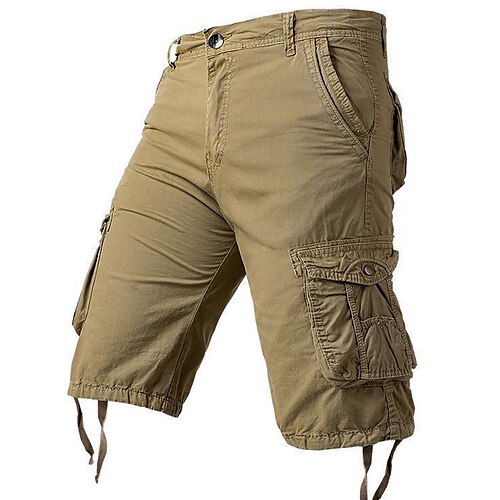 Men's Cargo Shorts Shorts 6 Pocket Plain Comfort Outdoor Daily Going out Cotton Blend Fashion Streetwear Black Army Green
Men's Cargo Shorts Shorts 6 Pocket Plain Comfort Outdoor Daily Going out Cotton Blend Fashion Streetwear Black Army Green