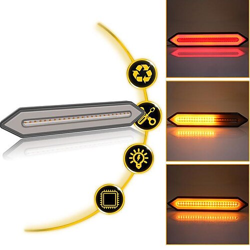 2 stücke blinker licht rückleuchten wasserdicht lkw beleuchtung anhänger led rot gelb rücklicht fließend bremslicht12-24v
2 stücke blinker licht rückleuchten wasserdicht lkw beleuchtung anhänger led rot gelb rücklicht fließend bremslicht12-24v