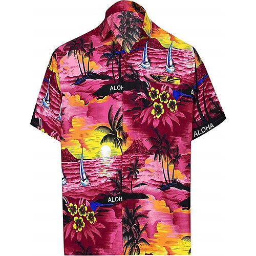 Men's Shirt Summer Hawaiian Shirt Letter Coconut Tree Graphic Prints Turndown Blue Fuchsia Orange Outdoor Street Short Sleeves Button-Down Print Clothing Apparel Tropical Fashion Hawaiian Designer
Men's Shirt Summer Hawaiian Shirt Letter Coconut Tree Graphic Prints Turndown Blue Fuchsia Orange Outdoor Street Short Sleeves Button-Down Print Clothing Apparel Tropical Fashion Hawaiian Designer