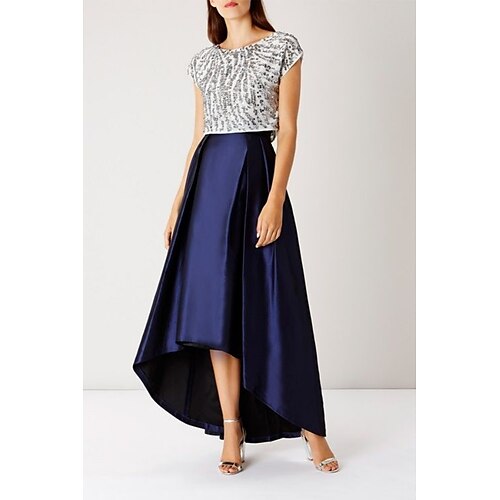 Todelt Linjeform Kjole til brudens mor Elegant Glitrende Asymmetrisk lengde Besmykket Asymmetrisk Sateng Blonder Paljetter Kortermet med Paljett Fargeblokk 2023
Todelt Linjeform Kjole til brudens mor Elegant Glitrende Asymmetrisk lengde Besmykket Asymmetrisk Sateng Blonder Paljetter Kortermet med Paljett Fargeblokk 2023