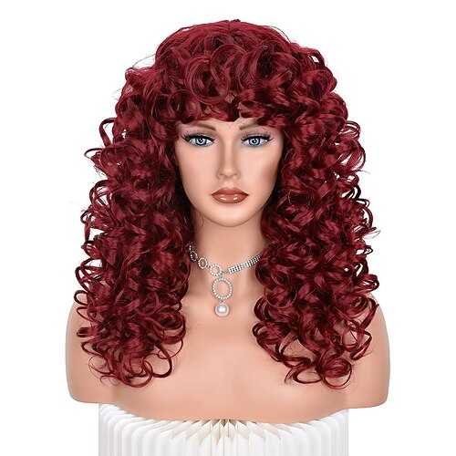 lange krøllete parykker med smell for kvinner burgunder kinky parykker store afro løs søte krøllete naturlig utseende lang vintage syntetisk parykk til daglig bruk fest cosplay
lange krøllete parykker med smell for kvinner burgunder kinky parykker store afro løs søte krøllete naturlig utseende lang vintage syntetisk parykk til daglig bruk fest cosplay