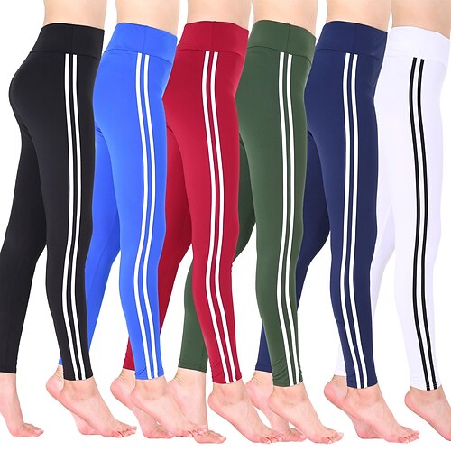Dame Bukser Leggins Vin Grøn Strømpebukser Afslappet / Hverdag Fuld længde Åndbart Stribet S M L XL
Dame Bukser Leggins Vin Grøn Strømpebukser Afslappet / Hverdag Fuld længde Åndbart Stribet S M L XL