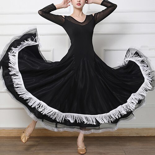 Balli da sala Abito Nappa Più materiali Per donna Prestazioni Addestramento Manica lunga Cotone leggero Retato Tulle
Balli da sala Abito Nappa Più materiali Per donna Prestazioni Addestramento Manica lunga Cotone leggero Retato Tulle
