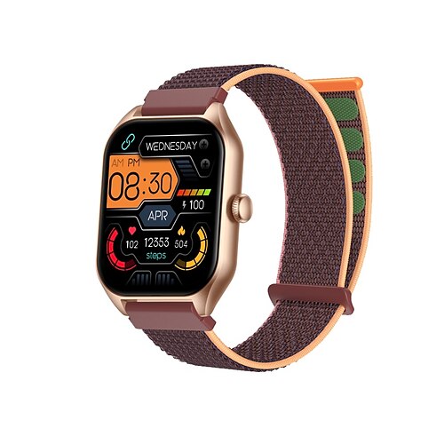 696 H40 Smart Watch 1.85 inch Smartwatch Fitness Running Watch Bluetooth Pedometer Call Reminder Sleep Tracker Compatible with Smartphone Women Men Hands-Free Calls Message Reminder Custom Watch Face
696 H40 Smart Watch 1.85 inch Smartwatch Fitness Running Watch Bluetooth Pedometer Call Reminder Sleep Tracker Compatible with Smartphone Women Men Hands-Free Calls Message Reminder Custom Watch Face