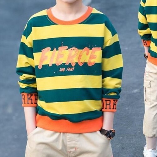 Bambino Da ragazzo Felpa Maglione Alfabetico Banda Manica lunga Girocollo Top bambini Informale Felpa Di tendenza Fantastico Nero Giallo Blu Inverno 7-13 anni
Bambino Da ragazzo Felpa Maglione Alfabetico Banda Manica lunga Girocollo Top bambini Informale Felpa Di tendenza Fantastico Nero Giallo Blu Inverno 7-13 anni