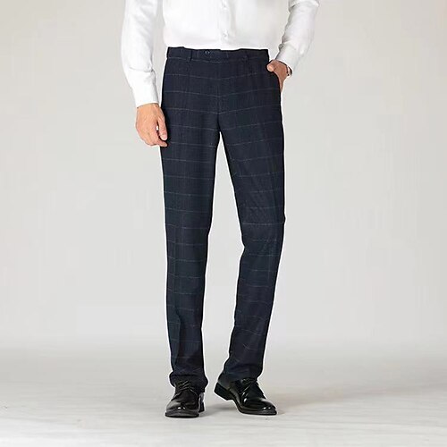 Per uomo pantaloni della tuta Pantaloni Chino Pantaloni casual Tasche Gamba dritta A quadri Comfort Informale Giornaliero Per uscire Spigato Moda Semplice Blu
Per uomo pantaloni della tuta Pantaloni Chino Pantaloni casual Tasche Gamba dritta A quadri Comfort Informale Giornaliero Per uscire Spigato Moda Semplice Blu
