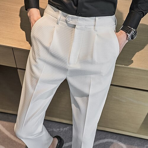 Per uomo pantaloni della tuta Alla caviglia Tinta unica Anelastico Taglio aderente Nero Bianco Verde scuro 2023
Per uomo pantaloni della tuta Alla caviglia Tinta unica Anelastico Taglio aderente Nero Bianco Verde scuro 2023