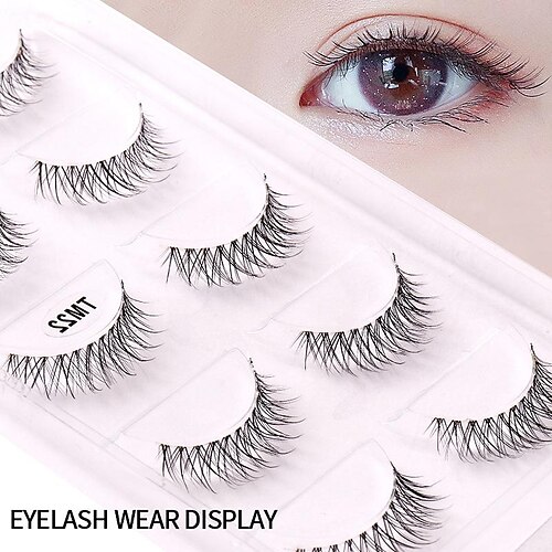 Ciglia 10 pcs Impermeabile Semplice Da donna Ciglia curve Naturale Cosplay Ciglia in lana animale Matrimonio Feste Halloween Ciglia finte a nastro Incrociate Lunghezza naturale - Trucco Trucco
Ciglia 10 pcs Impermeabile Semplice Da donna Ciglia curve Naturale Cosplay Ciglia in lana animale Matrimonio Feste Halloween Ciglia finte a nastro Incrociate Lunghezza naturale - Trucco Trucco