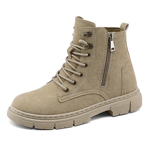Men's Boots Fashion Boots Combat Boots Work Boots Casual British Daily PU Black Khaki Winter Summer
Men's Boots Fashion Boots Combat Boots Work Boots Casual British Daily PU Black Khaki Winter Summer