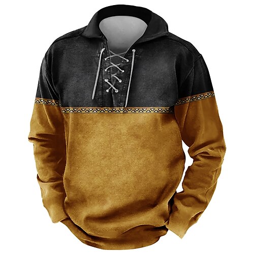 Per uomo POLO Camicia da golf Golf Color Block Stampe astratte Collo ripiegabile Giallo Blu Esterno Strada Manica lunga A cordoncino Stampa Abbigliamento Vintage Streetwear Originale Stile etnico
Per uomo POLO Camicia da golf Golf Color Block Stampe astratte Collo ripiegabile Giallo Blu Esterno Strada Manica lunga A cordoncino Stampa Abbigliamento Vintage Streetwear Originale Stile etnico