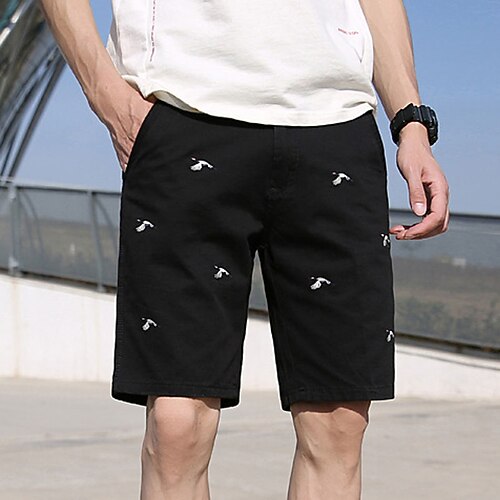 Men's Cargo Shorts Shorts Hiking Shorts Multi Pocket Embroidery Comfort Breathable Knee Length Casual Daily Streetwear 100% Cotton Sports Fashion ArmyGreen Black Micro-elastic
Men's Cargo Shorts Shorts Hiking Shorts Multi Pocket Embroidery Comfort Breathable Knee Length Casual Daily Streetwear 100% Cotton Sports Fashion ArmyGreen Black Micro-elastic