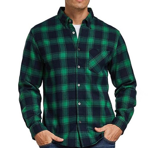 Per uomo Camicia con bottoni Camicia a quadri Camicia estiva Maglietta informale Rosso Verde Manica lunga A quadri Collo ripiegabile Strada Da mare Pulsante Abbigliamento Di tendenza Informale
Per uomo Camicia con bottoni Camicia a quadri Camicia estiva Maglietta informale Rosso Verde Manica lunga A quadri Collo ripiegabile Strada Da mare Pulsante Abbigliamento Di tendenza Informale