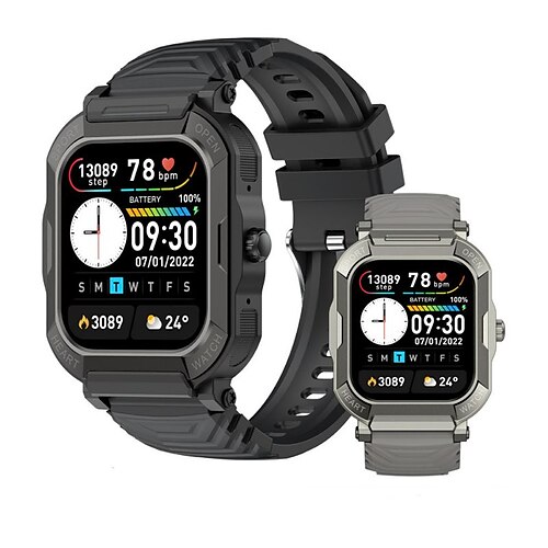 LF30 Smart Watch 1.91 inch Smartwatch Fitness Running Watch Bluetooth Pedometer Call Reminder Activity Tracker Compatible with Android iOS Women Men Waterproof Long Standby Hands-Free Calls IPX-8
LF30 Smart Watch 1.91 inch Smartwatch Fitness Running Watch Bluetooth Pedometer Call Reminder Activity Tracker Compatible with Android iOS Women Men Waterproof Long Standby Hands-Free Calls IPX-8