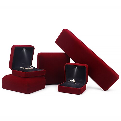 flannel led lys ring æske high-end lysende halskæde smykker armbånd vedhæng boks smykker emballage æske engros
flannel led lys ring æske high-end lysende halskæde smykker armbånd vedhæng boks smykker emballage æske engros
