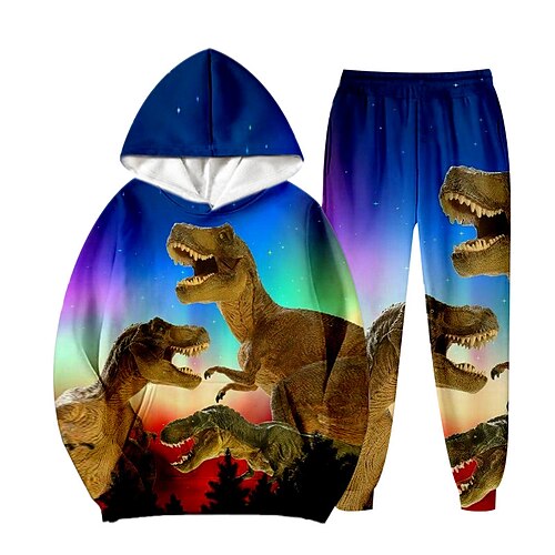 2 pezzi Bambino Da ragazzo Felpa con cappuccio e pantaloni Vestito Animali Dinosauro Manica lunga Tasche Impostare Informale Fantastico Giornaliero Inverno Autunno 7-13 anni Blu
2 pezzi Bambino Da ragazzo Felpa con cappuccio e pantaloni Vestito Animali Dinosauro Manica lunga Tasche Impostare Informale Fantastico Giornaliero Inverno Autunno 7-13 anni Blu