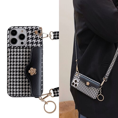 Phone Case For Apple Back Cover iPhone 14 13 12 11 Plus Pro Max Portable with Removable Cross Body Strap Card Holder Slots Tile TPU
Phone Case For Apple Back Cover iPhone 14 13 12 11 Plus Pro Max Portable with Removable Cross Body Strap Card Holder Slots Tile TPU