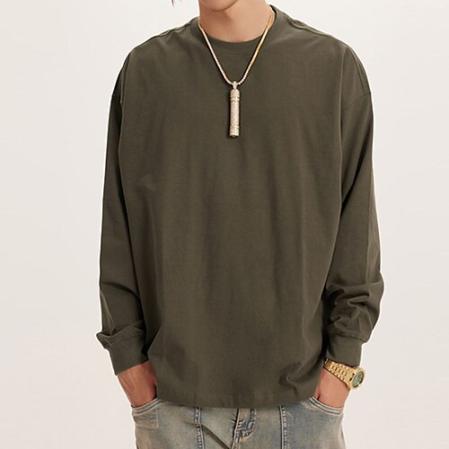 Homme T shirt Tee Chemise surdimensionnée Chemise à manches longues Plein Couleur Pleine Col Rond Extérieur Plein Air manche longue Vêtement Tenue Coton Mode Décontractées énorme Confortable
Homme T shirt Tee Chemise surdimensionnée Chemise à manches longues Plein Couleur Pleine Col Rond Extérieur Plein Air manche longue Vêtement Tenue Coton Mode Décontractées énorme Confortable