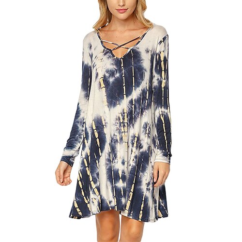 Women's Casual Dress T Shirt Dress Tee Dress Shift Dress Mini Dress Pink Blue Purple Long Sleeve Graphic Print Winter Fall Spring V Neck Classic Daily Weekend 2023 S M L XL 2XL
Women's Casual Dress T Shirt Dress Tee Dress Shift Dress Mini Dress Pink Blue Purple Long Sleeve Graphic Print Winter Fall Spring V Neck Classic Daily Weekend 2023 S M L XL 2XL