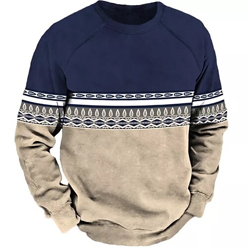 Hombre Sudadera Pull-over Caqui Cuello Barco Bloque de color Estilo Bohemio Estampados Retazos Estampado Diario Deportes Festivos Impresión 3D Ropa de calle Design Casual Primavera Otoño Ropa
Hombre Sudadera Pull-over Caqui Cuello Barco Bloque de color Estilo Bohemio Estampados Retazos Estampado Diario Deportes Festivos Impresión 3D Ropa de calle Design Casual Primavera Otoño Ropa