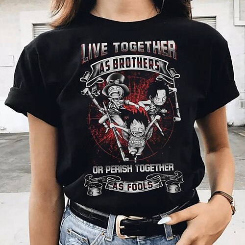 One Piece Monkey D Luffy Sabo Portgas · D · Ace T-Shirt Animé Dibujos Anime Clásico Estilo callejero Camiseta Para Hombre Mujer Unisexo Adulto Estampado en caliente 100% Poliéster
One Piece Monkey D Luffy Sabo Portgas · D · Ace T-Shirt Animé Dibujos Anime Clásico Estilo callejero Camiseta Para Hombre Mujer Unisexo Adulto Estampado en caliente 100% Poliéster