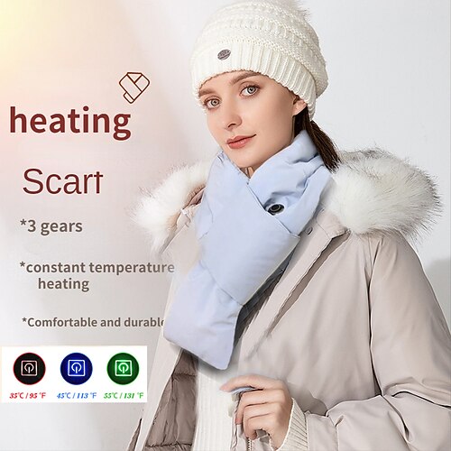 2022 Winter Heated Scarf Smart USB Charging Heating Scarf Neck Protection Hot Compress Electric Scarf Warm Neckerchief Shawl
2022 Winter Heated Scarf Smart USB Charging Heating Scarf Neck Protection Hot Compress Electric Scarf Warm Neckerchief Shawl