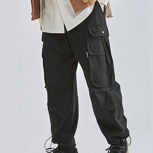Per uomo Pantaloni cargo Pantaloni A cordoncino Vita elastica Coulisse sulle gambe Liscio Indossabile Esterno Giornaliero Misto cotone Di tendenza Streetwear Nero Verde Anelastico
Per uomo Pantaloni cargo Pantaloni A cordoncino Vita elastica Coulisse sulle gambe Liscio Indossabile Esterno Giornaliero Misto cotone Di tendenza Streetwear Nero Verde Anelastico