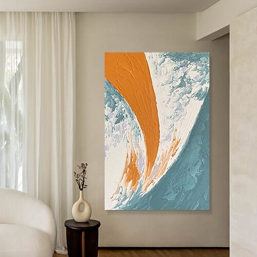 pintura a óleo pintada à mão artesanal moderna abstrata azul laranja pintura em tela decoração para casa pintura em tela enrolada
pintura a óleo pintada à mão artesanal moderna abstrata azul laranja pintura em tela decoração para casa pintura em tela enrolada