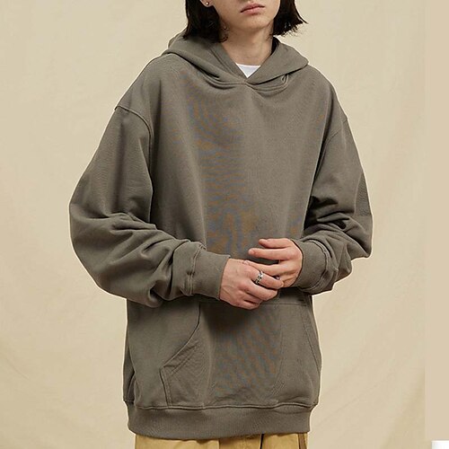 Men's Hoodie Green Black Army Green Light gray Dark Gray Hooded Solid Color Sports Outdoor Daily Sports Cotton Casual Big and Tall Fall Winter Clothing Apparel Hoodies Sweatshirts
Men's Hoodie Green Black Army Green Light gray Dark Gray Hooded Solid Color Sports Outdoor Daily Sports Cotton Casual Big and Tall Fall Winter Clothing Apparel Hoodies Sweatshirts