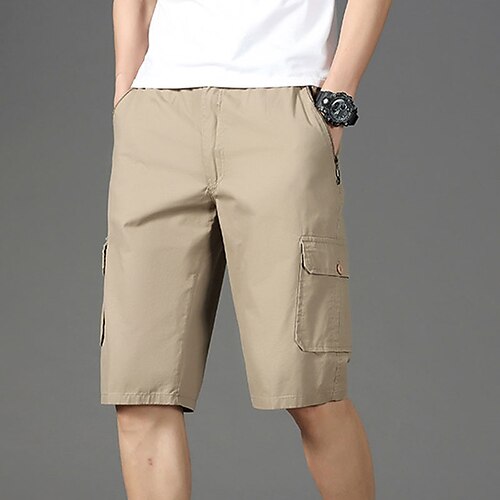 Herre Cargoshorts Shorts Shorts til turbruk Posete Multi lomme Rett ben عادي Komfort Knelengde utendørs Daglig Ut på byen 100 % bomull Sport Fritid Militærgrønn Navyblå
Herre Cargoshorts Shorts Shorts til turbruk Posete Multi lomme Rett ben عادي Komfort Knelengde utendørs Daglig Ut på byen 100 % bomull Sport Fritid Militærgrønn Navyblå