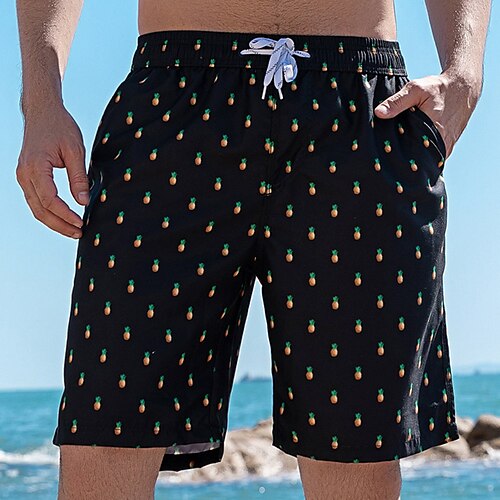 Herre Surfeshorts Badeshorts Sommershorts Lomme Snorer Elastisk midje Ananas Kokosnøttre Grafiske trykk Komfort Hurtigtørkende Avslappet Daglig Ferie Mote Gatemote Svart Lysegrønn
Herre Surfeshorts Badeshorts Sommershorts Lomme Snorer Elastisk midje Ananas Kokosnøttre Grafiske trykk Komfort Hurtigtørkende Avslappet Daglig Ferie Mote Gatemote Svart Lysegrønn